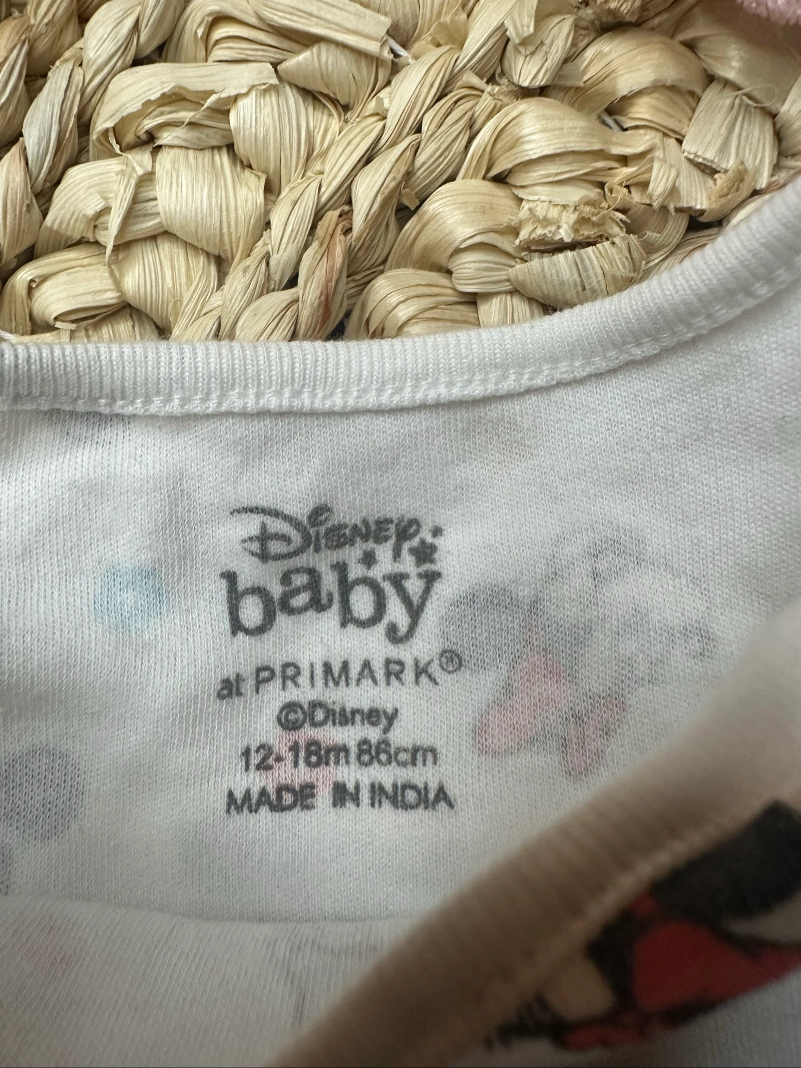 Set van 2 Minnie Disney Primark lange mouwen bodys 12-18 maanden – photo 2